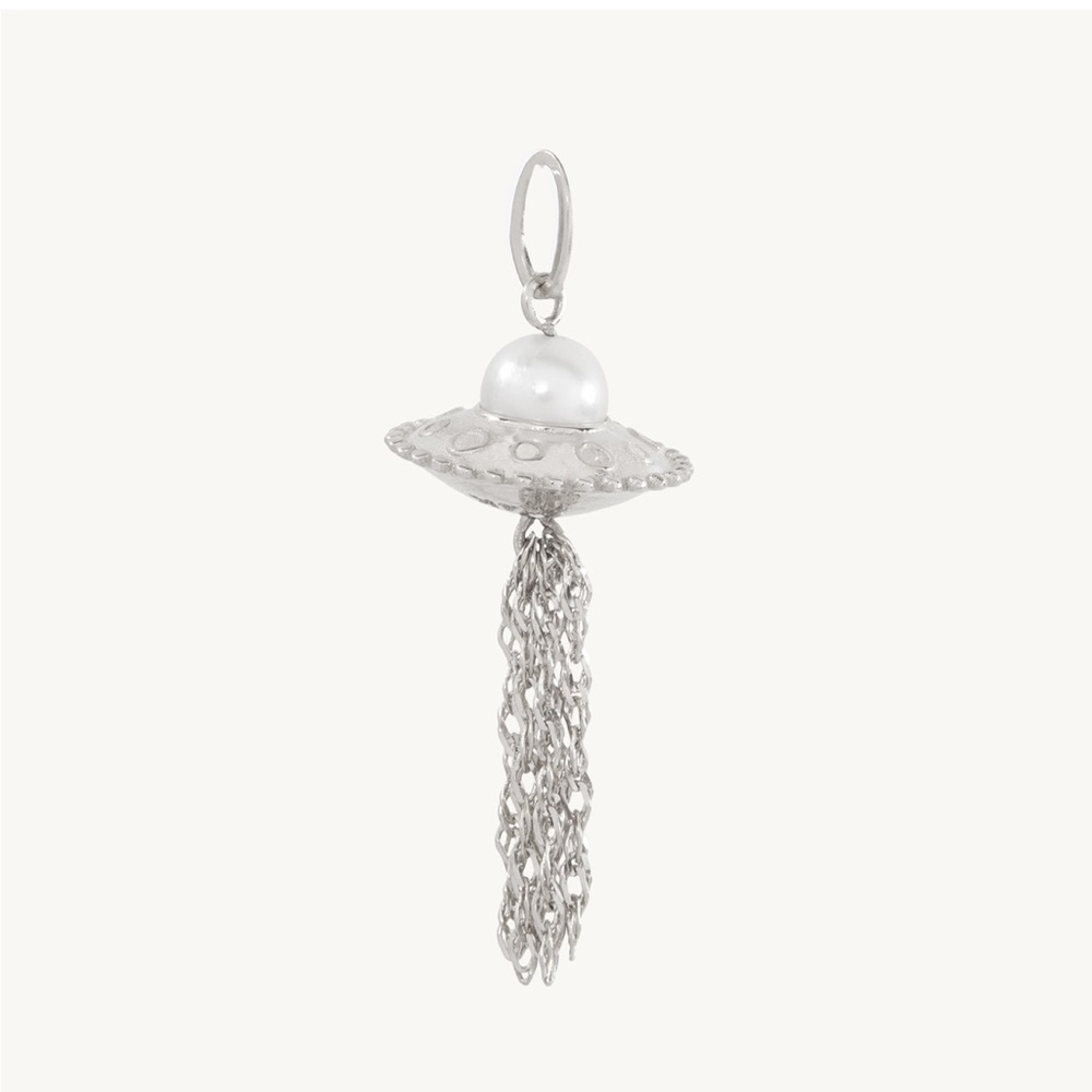 CATBIRD I Want To Go Home Charm & Adjustable Sweet Nothing Silver Chain